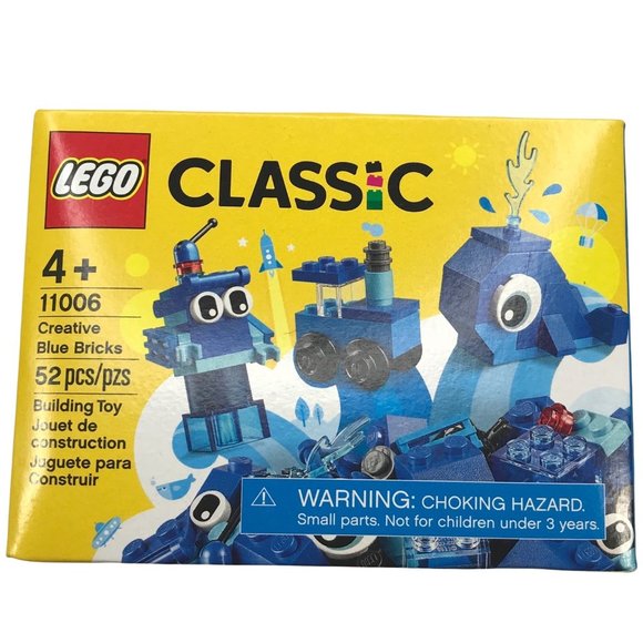 Lego Classic 11006 Creative Blue Bricks 52 Pieces New - Picture 1 of 6